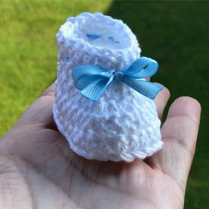 kvačkani konfeti copatki