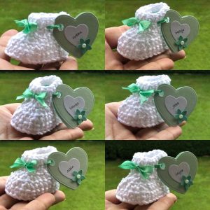 kvačkani konfeti copatki