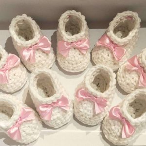 kvačkani konfeti copatki