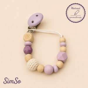 Držalo za dudo SimSo Pure Lavender