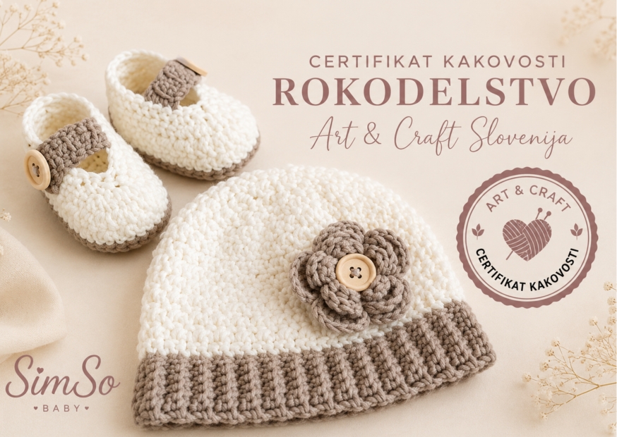 Certifikat kakovosti Rokodelstvo Art&Craft Slovenija – jamstvo za pristno slovensko rokodelstvo